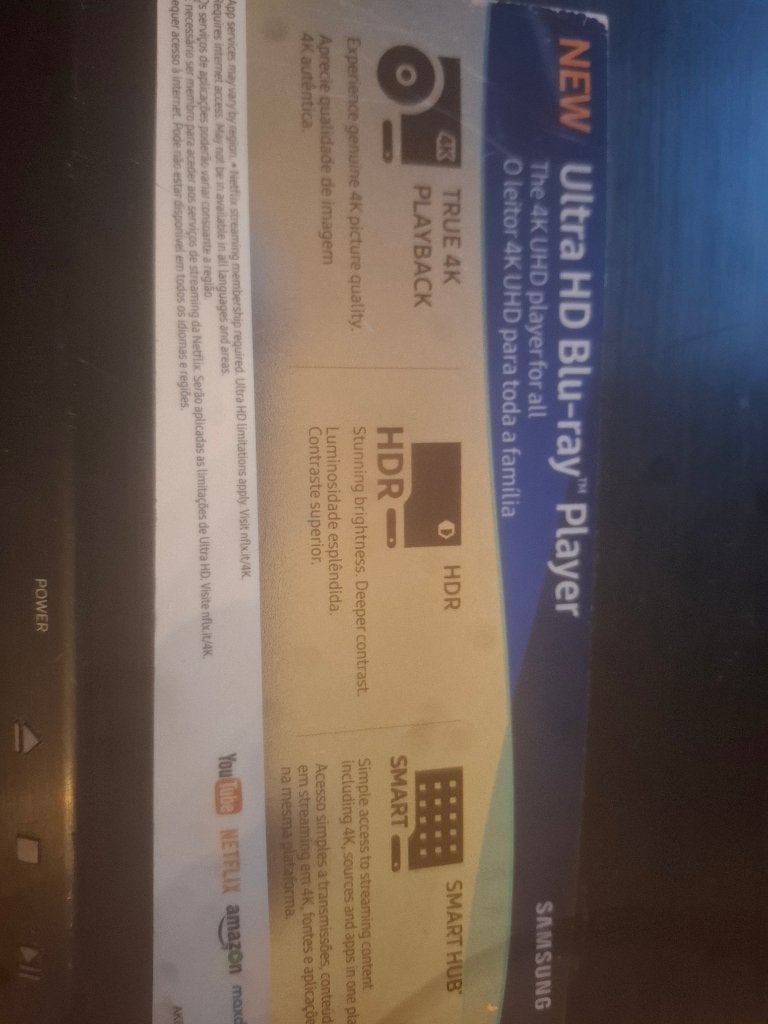 Samsung UBD-M8500 weg  omdzt ik hem niet meer gebruik, Enlèvement, Utilisé, Samsung