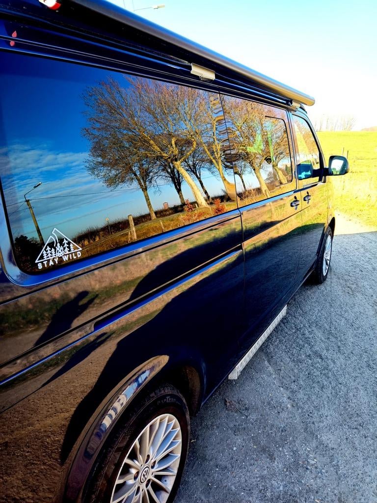 Buscamper Volkswagen T5 DSG 4-motion, Caravans en Kamperen, Mobilhomes, Volkswagen, Diesel, Particulier, Luifel