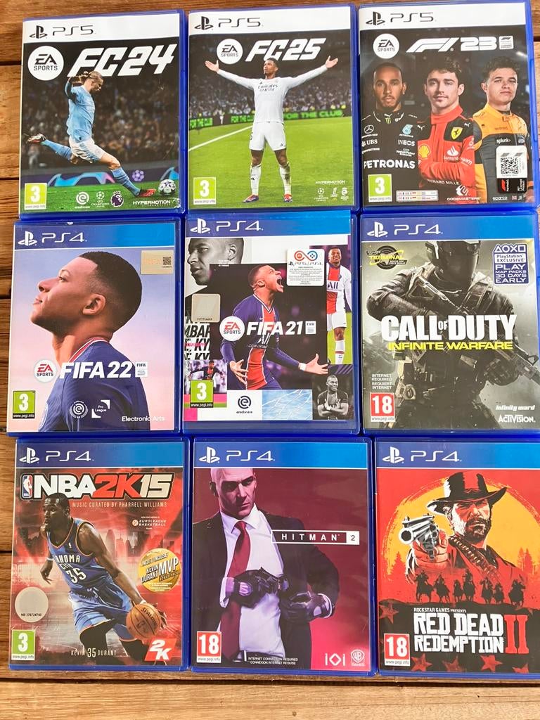 Games PS 4 + PS5, Ophalen, Gebruikt