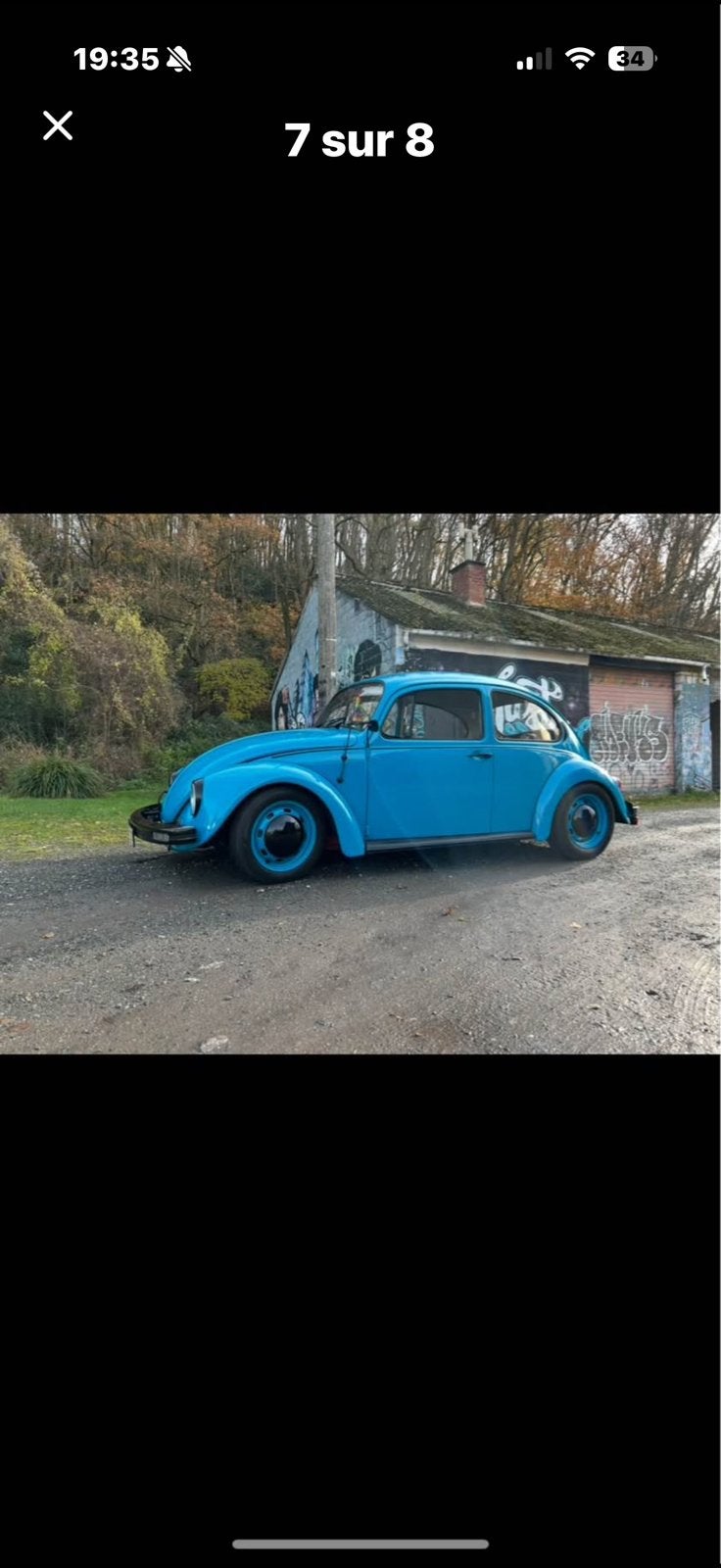 Te koop of te ruilen 1200cc cox, Auto's, Blauw, Handgeschakeld, Particulier, Metaalkleur
