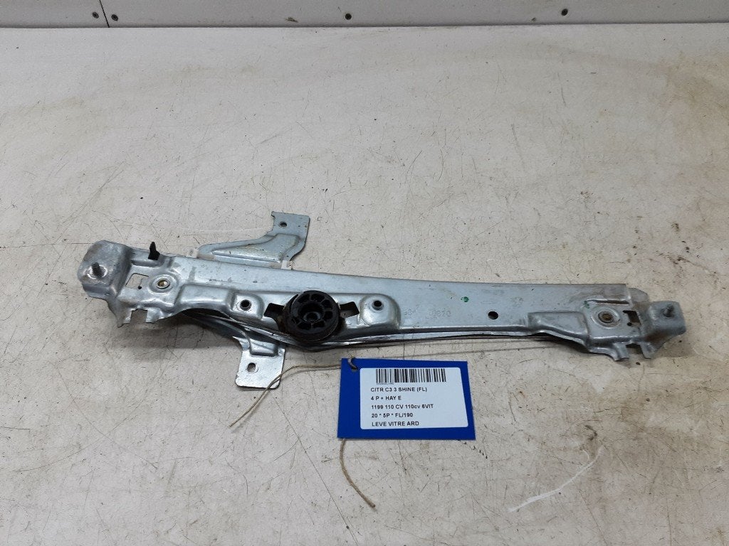 RAAMMECHANIEK RECHTS ACHTER Citroën C3 (SX / SW), Gebruikt, Citroën