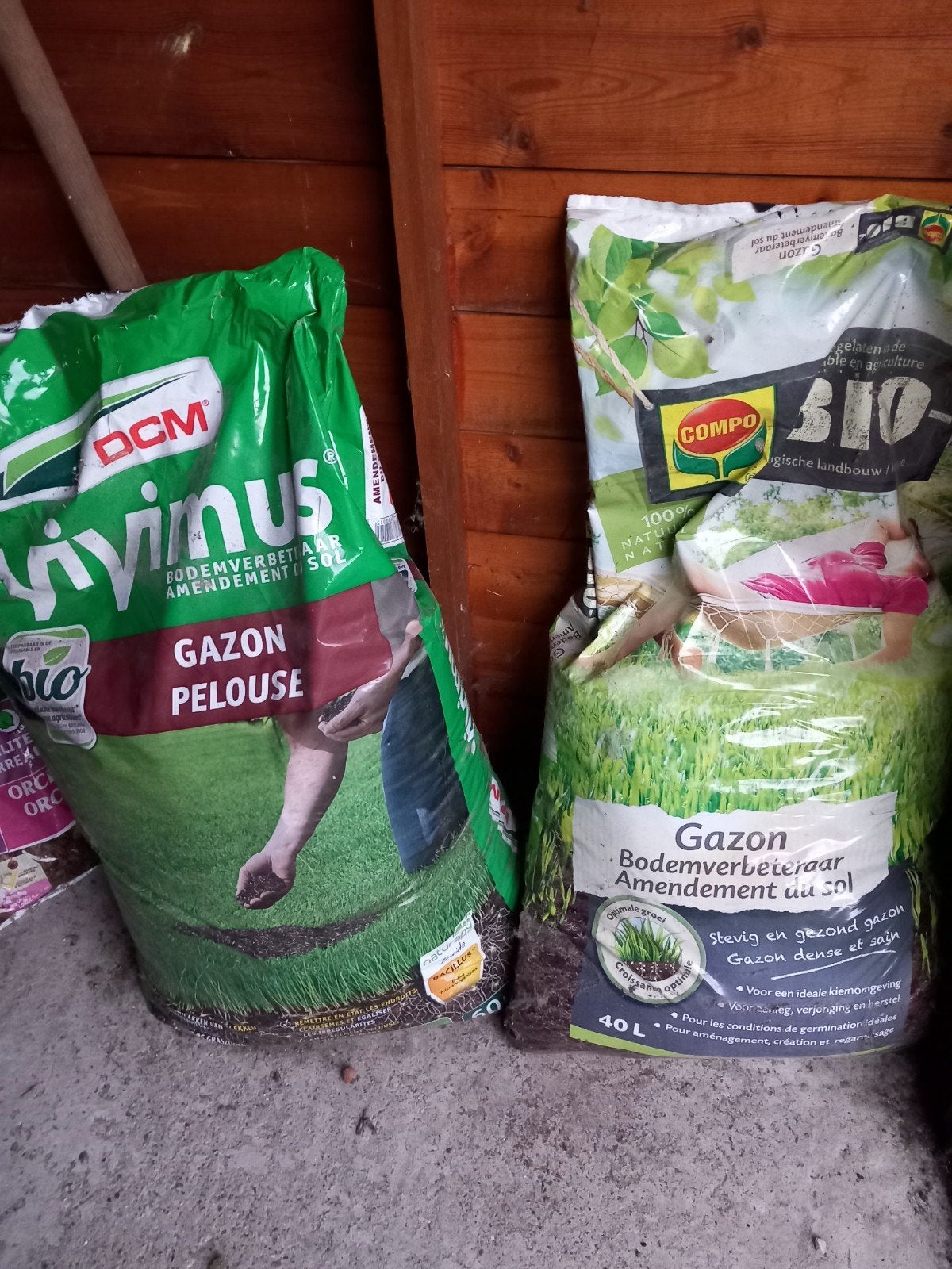 bodemverbeteraar...1zak van 40l.  1 zak van 60l., Jardin & Terrasse, Terre & Fumier, Enlèvement