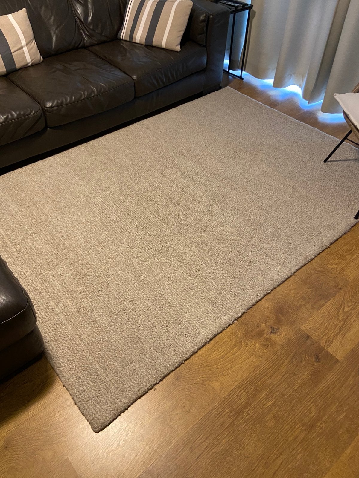 Wollen tapijt, nieuw, handgemaakt 160x230cm, Ophalen, Beige, 150 tot 200 cm, Rechthoekig