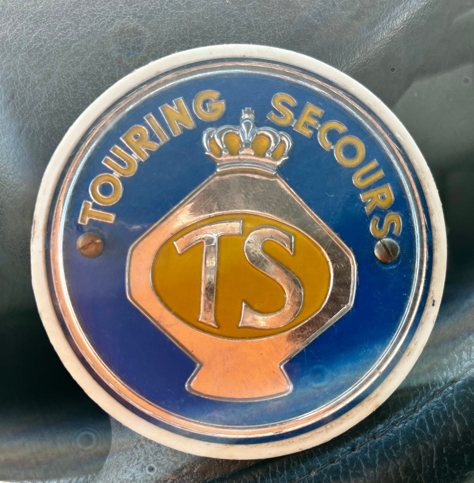 Badge de calandre Touring Secours, Enlèvement ou Envoi, Utilisé