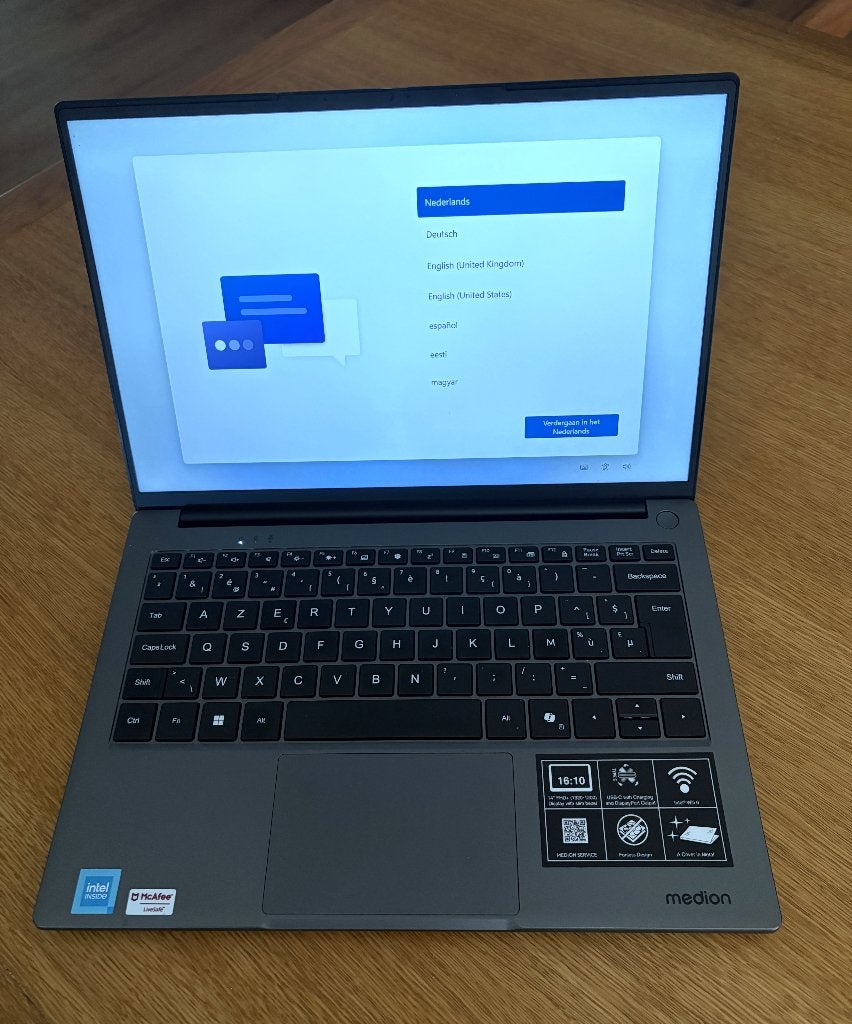 nieuw 🌟 Medion Ultrabook Avantum, 14inch, Computers en Software, 14 inch, Ophalen of Verzenden, Azerty, Medion