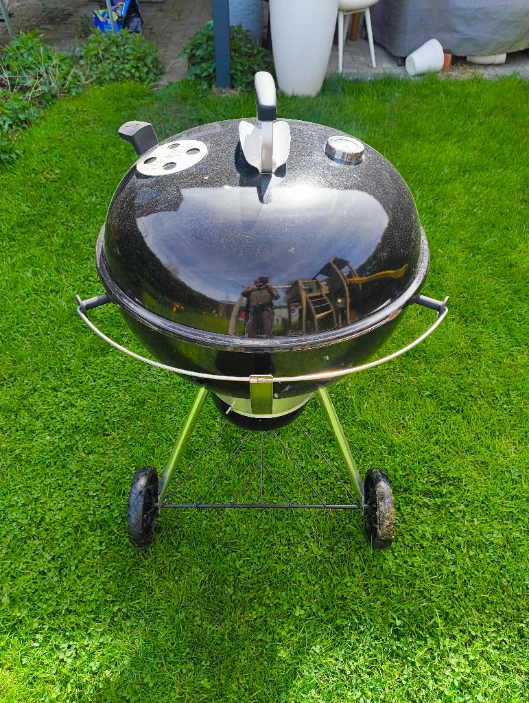 Barbecue Weber Master Touch 57 cm, Tuin en Terras, Ophalen, Gebruikt, Weber, Met accessoires