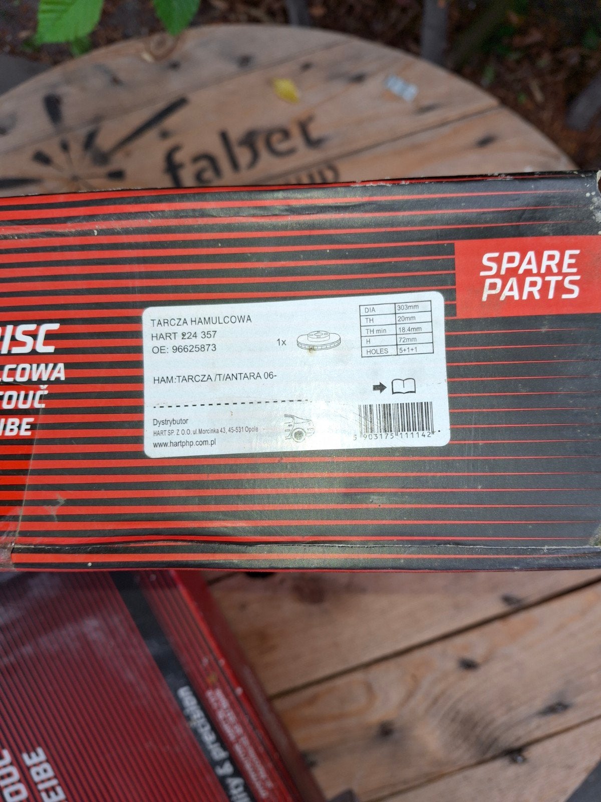 disque et patin de frein, Auto's, Opel, Particulier, Te koop