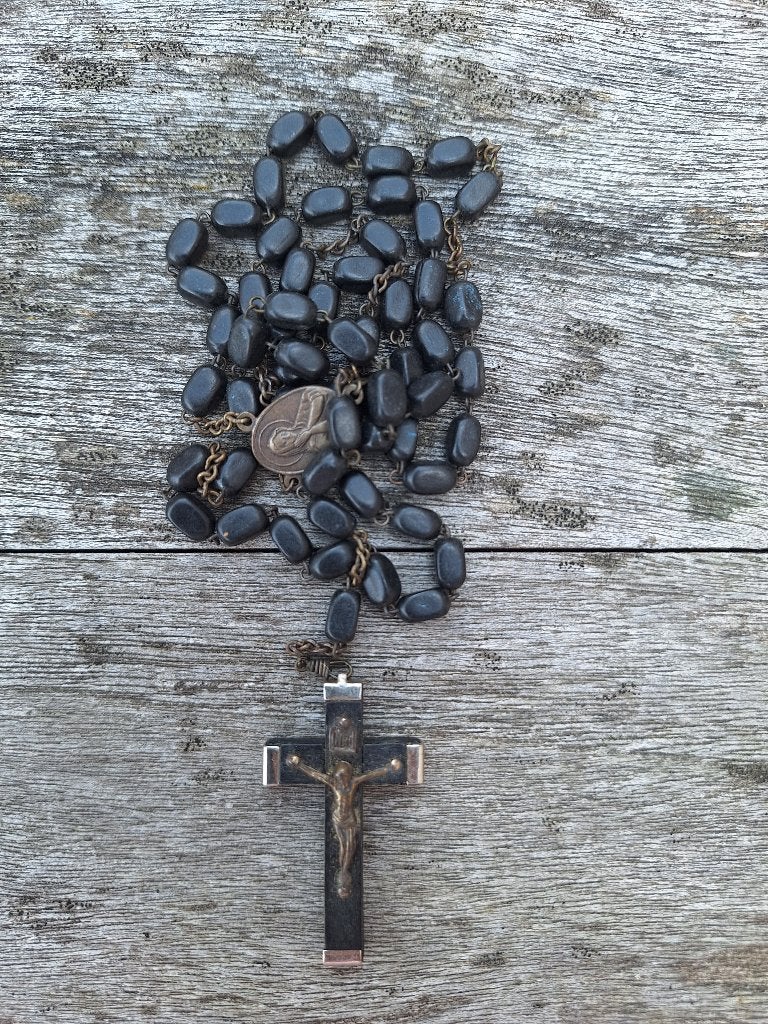 Rozenkrans zwart, Verzamelen, Ophalen, Gebruikt