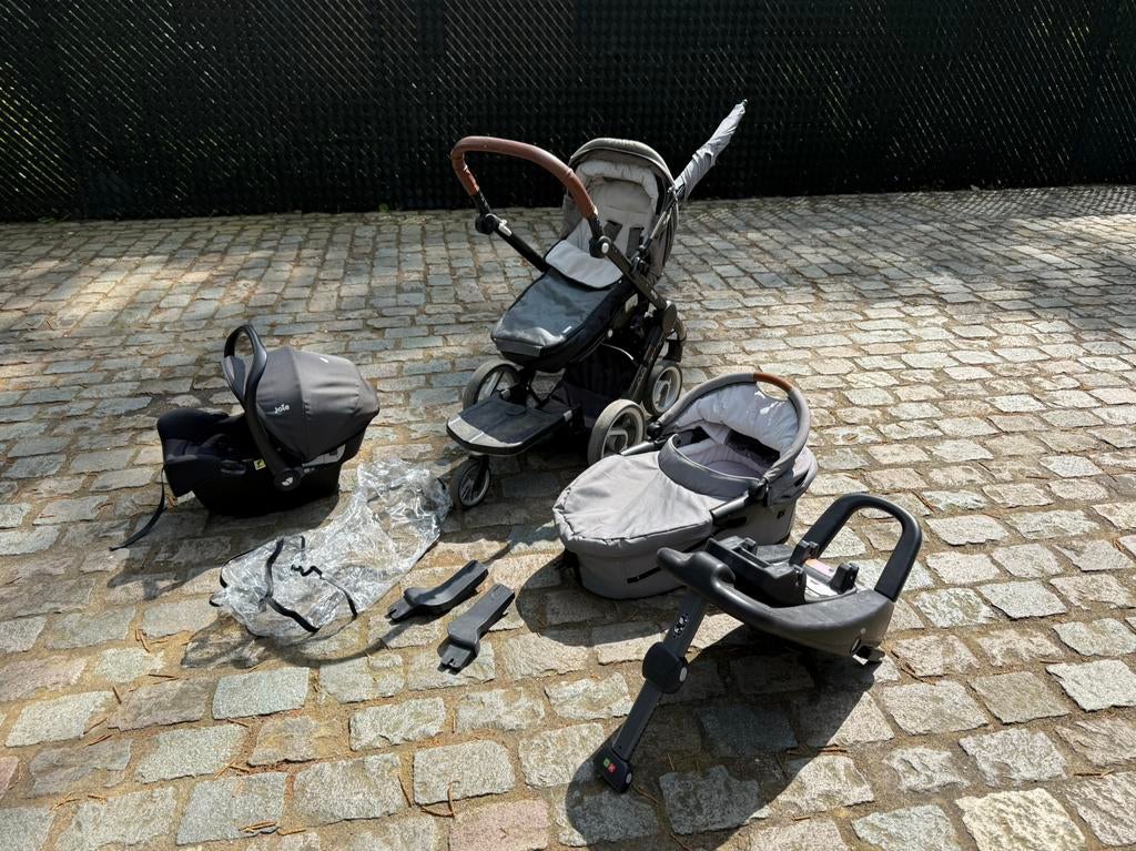 Kinderwagen, buggy en maxi-cosi te koop, Avec siège auto, Enlèvement, Utilisé, Poussette