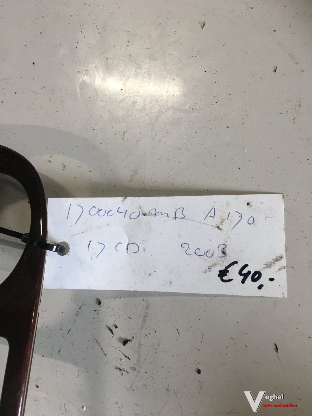 Mercedes A170 2003 dubbeldin Radio  paneel met diverse schak, Gebruikt, -, -, Ophalen of Verzenden