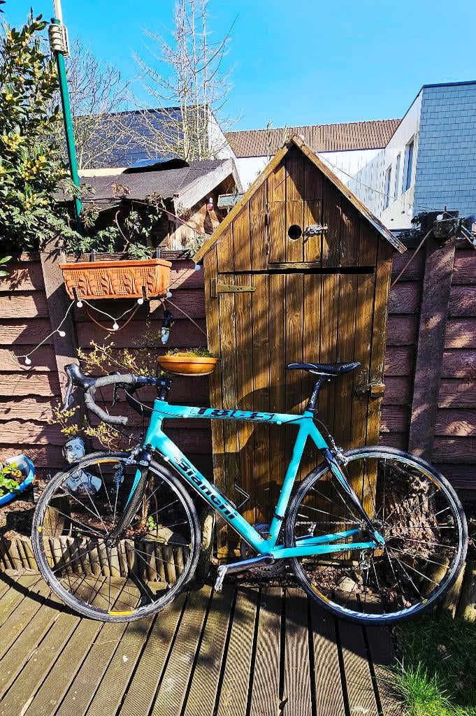 Bianchi Koers fiets, Fietsen en Brommers, Gebruikt, 10 tot 15 versnellingen, Heren, Ophalen