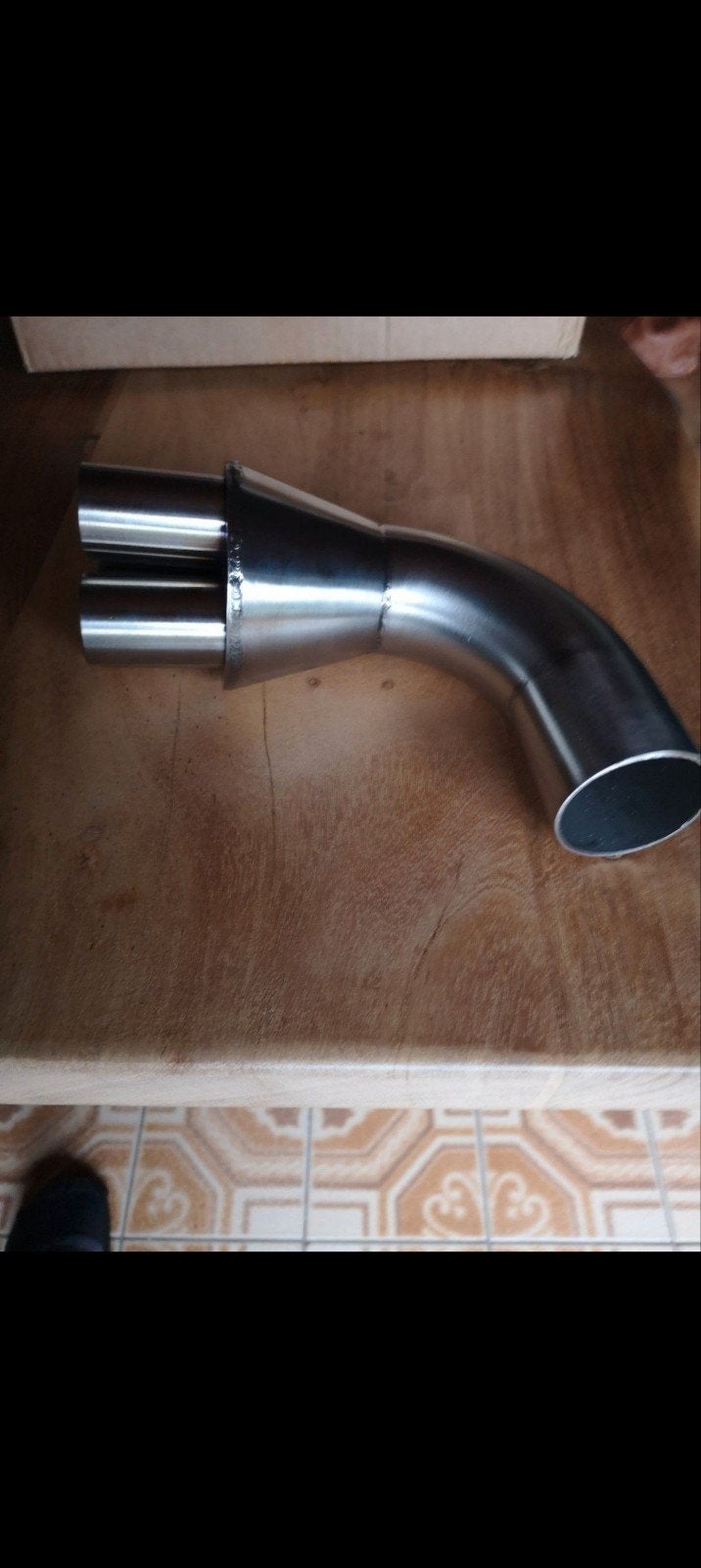 bmw uitlaatstuk café racer 90gr, Motos, Enlèvement ou Envoi, Neuf