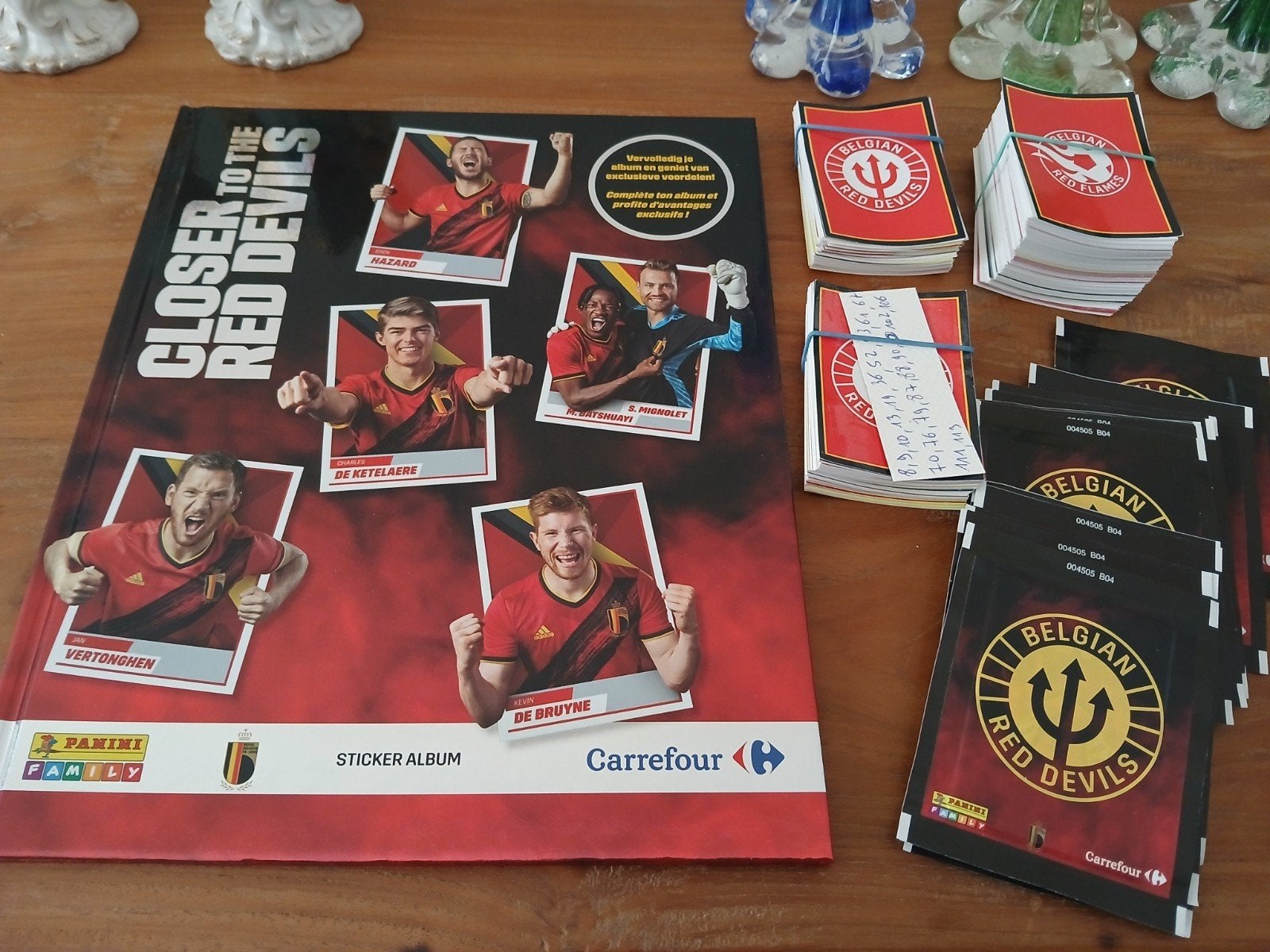 panini carrefour grand lot diable rouge qatar 2022, Enlèvement ou Envoi, Neuf, Plusieurs autocollants