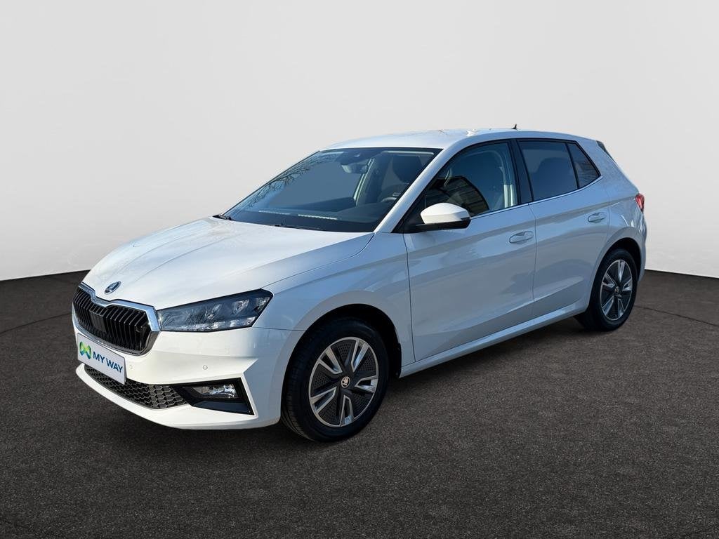 Skoda Fabia Fabia 1.0 TSI Clever+ DSG, Auto's, Automaat, Wit, Navigatiesysteem, Stadsauto