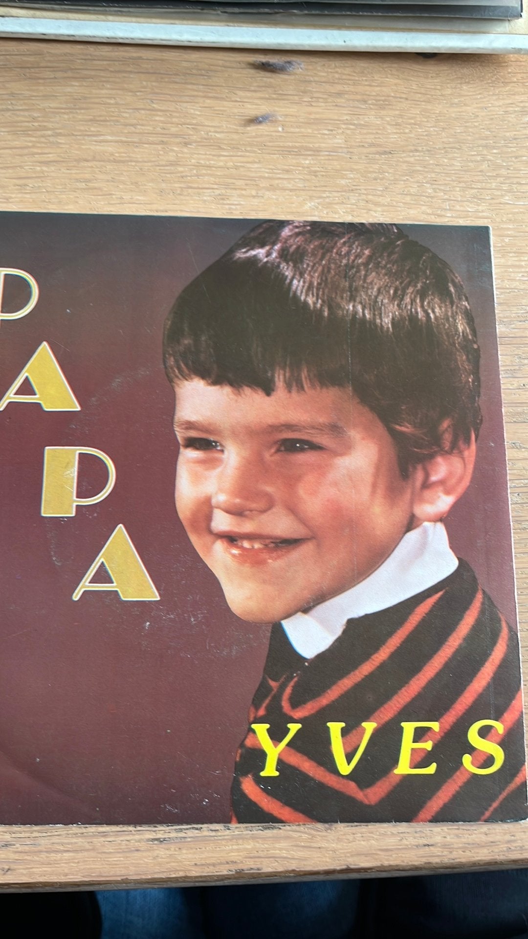 Vinyle 45 T PAPA, Enlèvement, Comme neuf