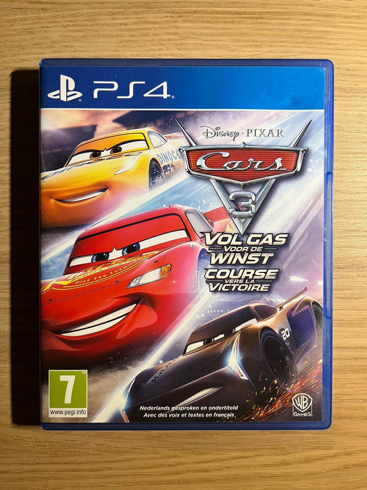 Cars 3: Vol Gas Voor De Winst ps4, Ophalen, Zo goed als nieuw, Racen en Vliegen, Vanaf 7 jaar