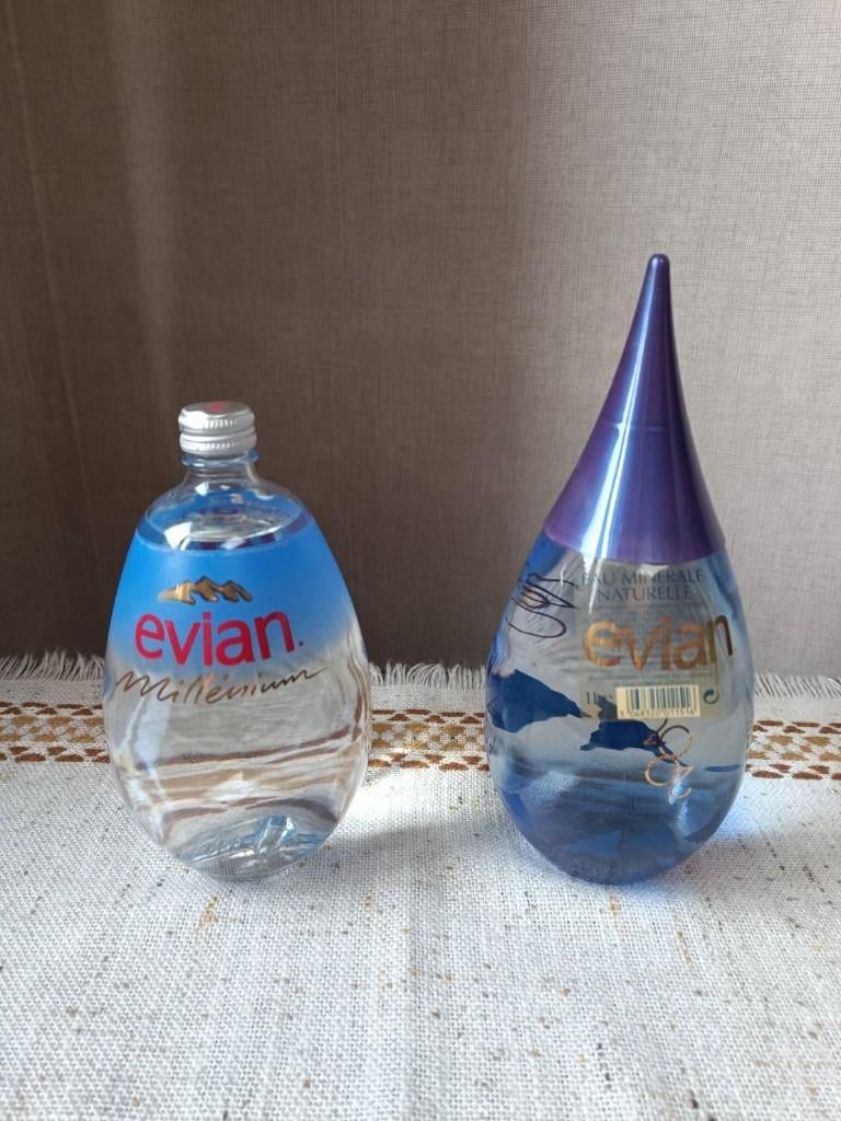 Bouteilles d'Evian, Enlèvement, Neuf