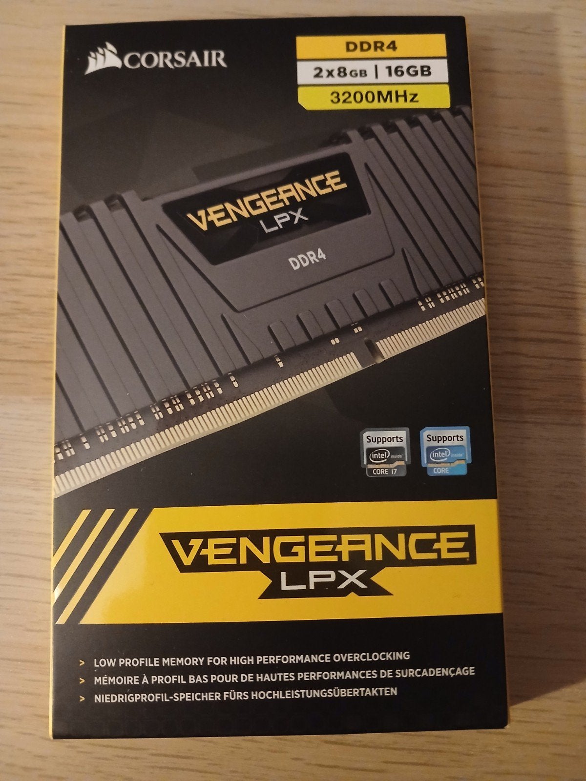 Corsair DDR4 Vengeance LPX 2 x 8GB 3200 Mhz, Computers en Software, DDR4, Ophalen of Verzenden, Zo goed als nieuw, Desktop