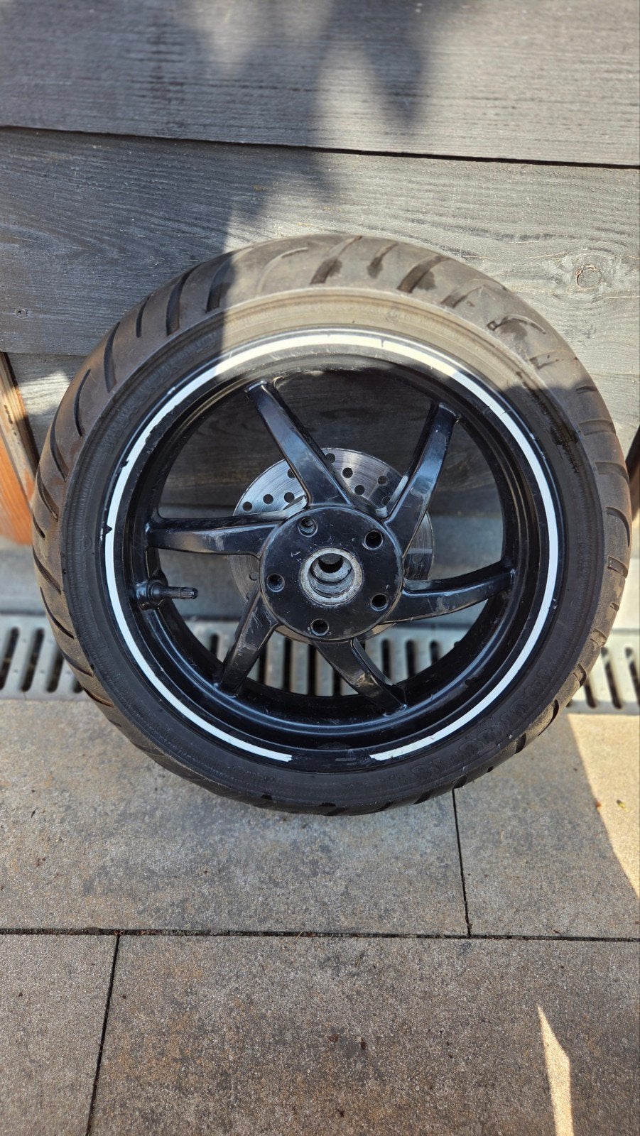 Gilera Runner achterwiel met remschijf (DD) 13 inch, Enlèvement ou Envoi, Utilisé, Autres marques