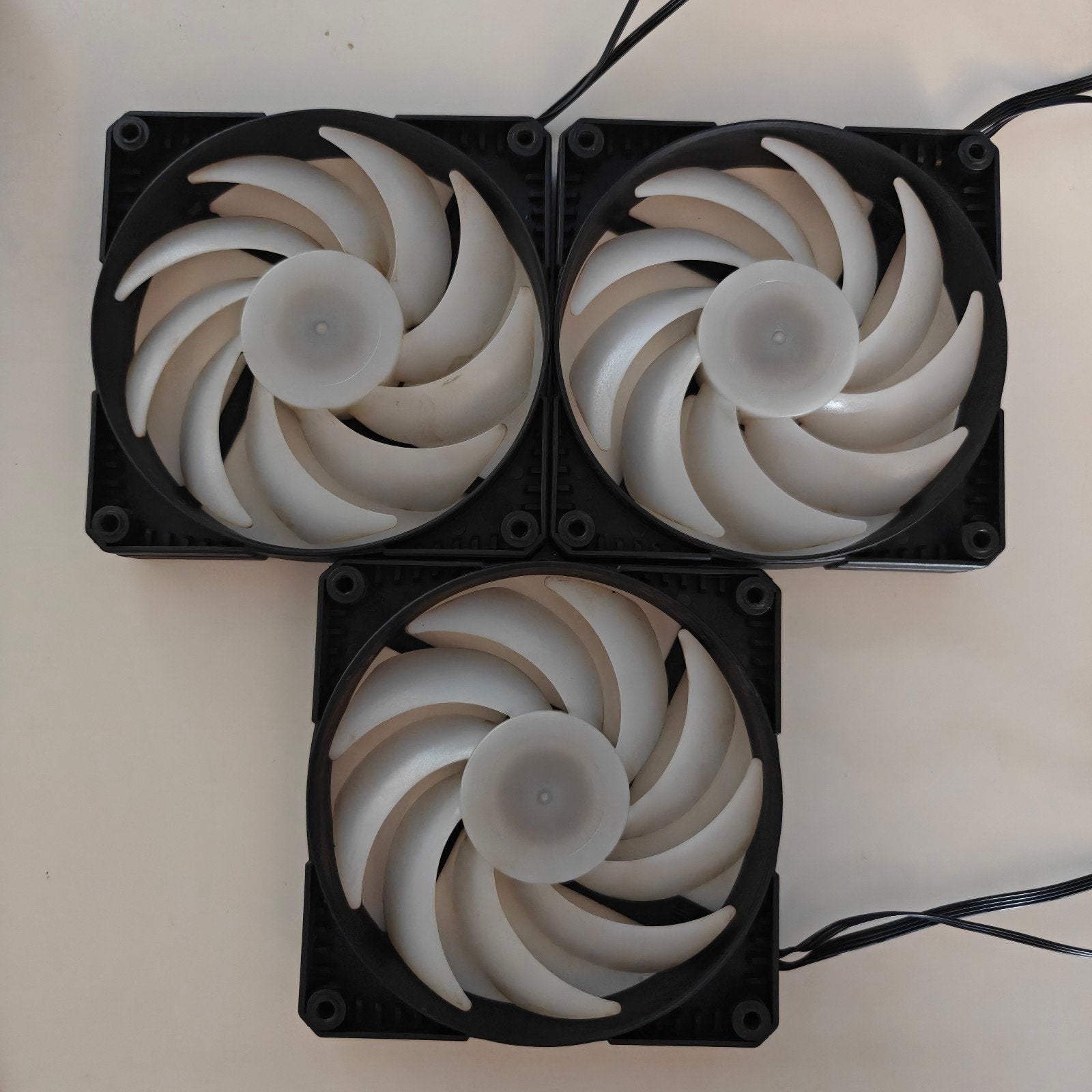 3x 120mm PHANTEKS RGB PC ventilator/fan, Computers en Software, Computerkoelers, Ophalen, Gebruikt, Luchtkoeling