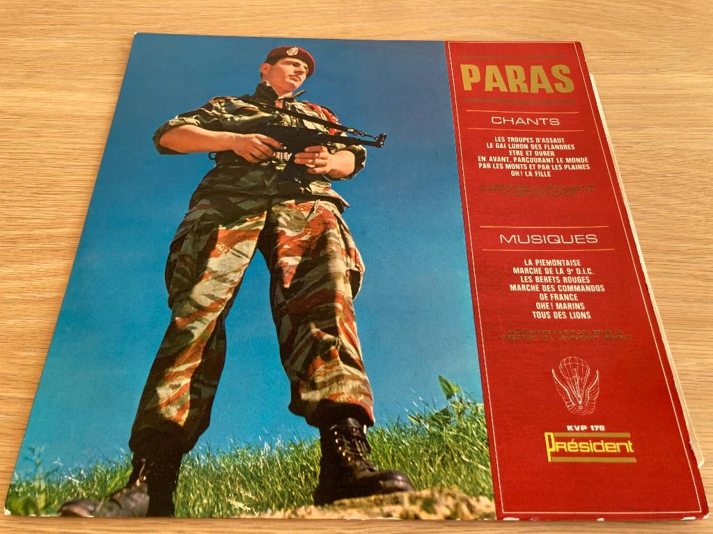 Choeur De La BPOM – Musique Des Paras * LP, Ophalen of Verzenden, Gebruikt, 12 inch