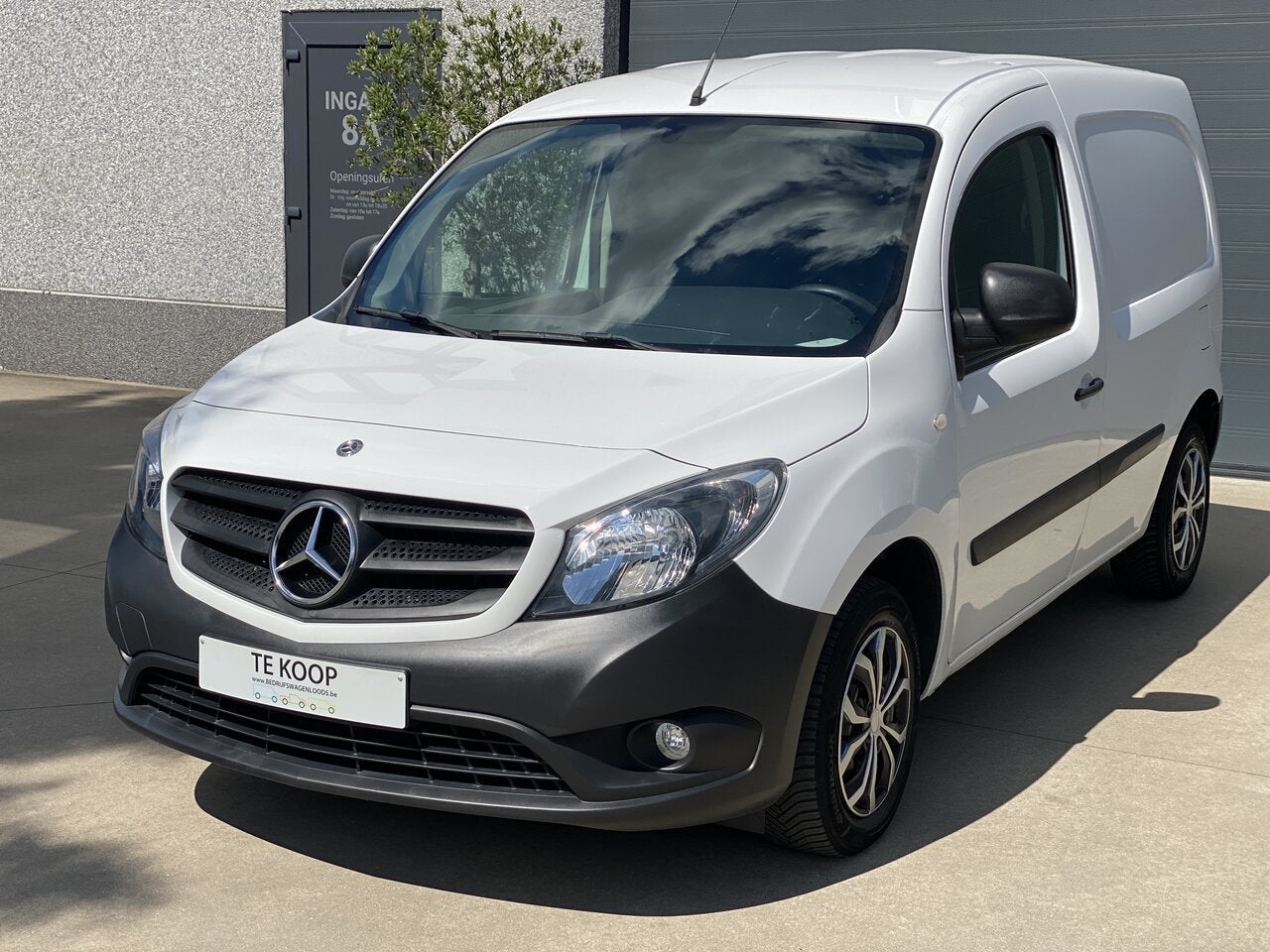 Mercedes-Benz Citan airco-trekhaak-mooi!-9900€+btw, Auto's, Bestelwagens en Lichte vracht, Airconditioning, Euro 6, 0 kg, Wit