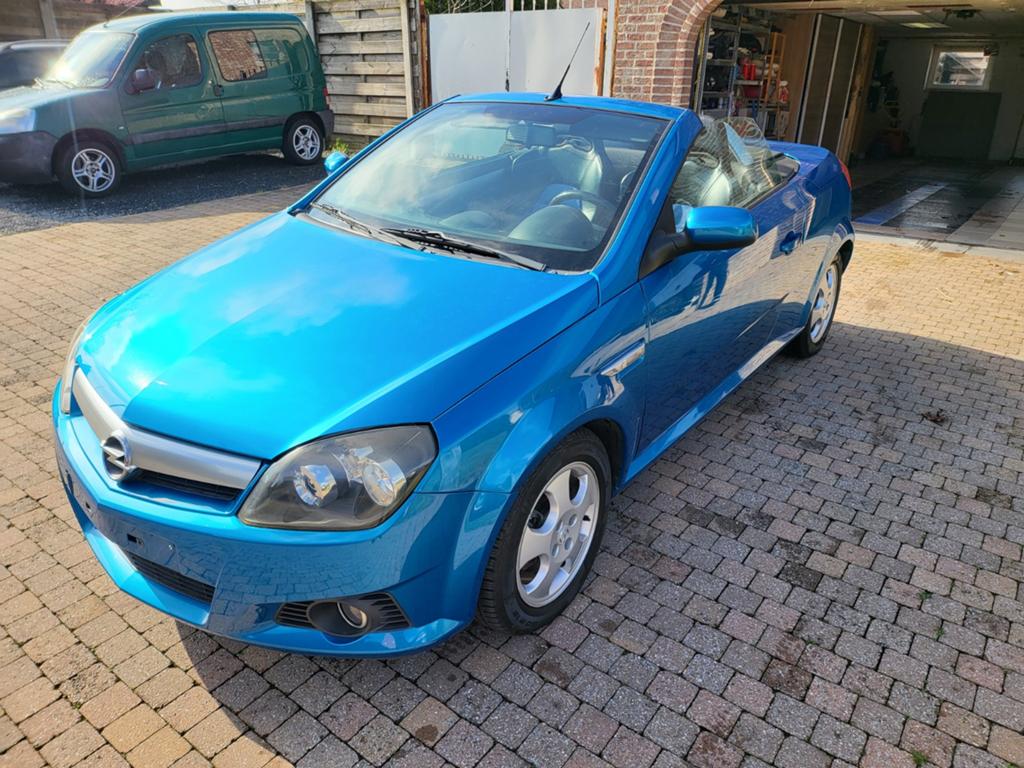 Opel tigra, Auto's, Opel, Voorwielaandrijving, 4 cilinders, Cabriolet, Blauw