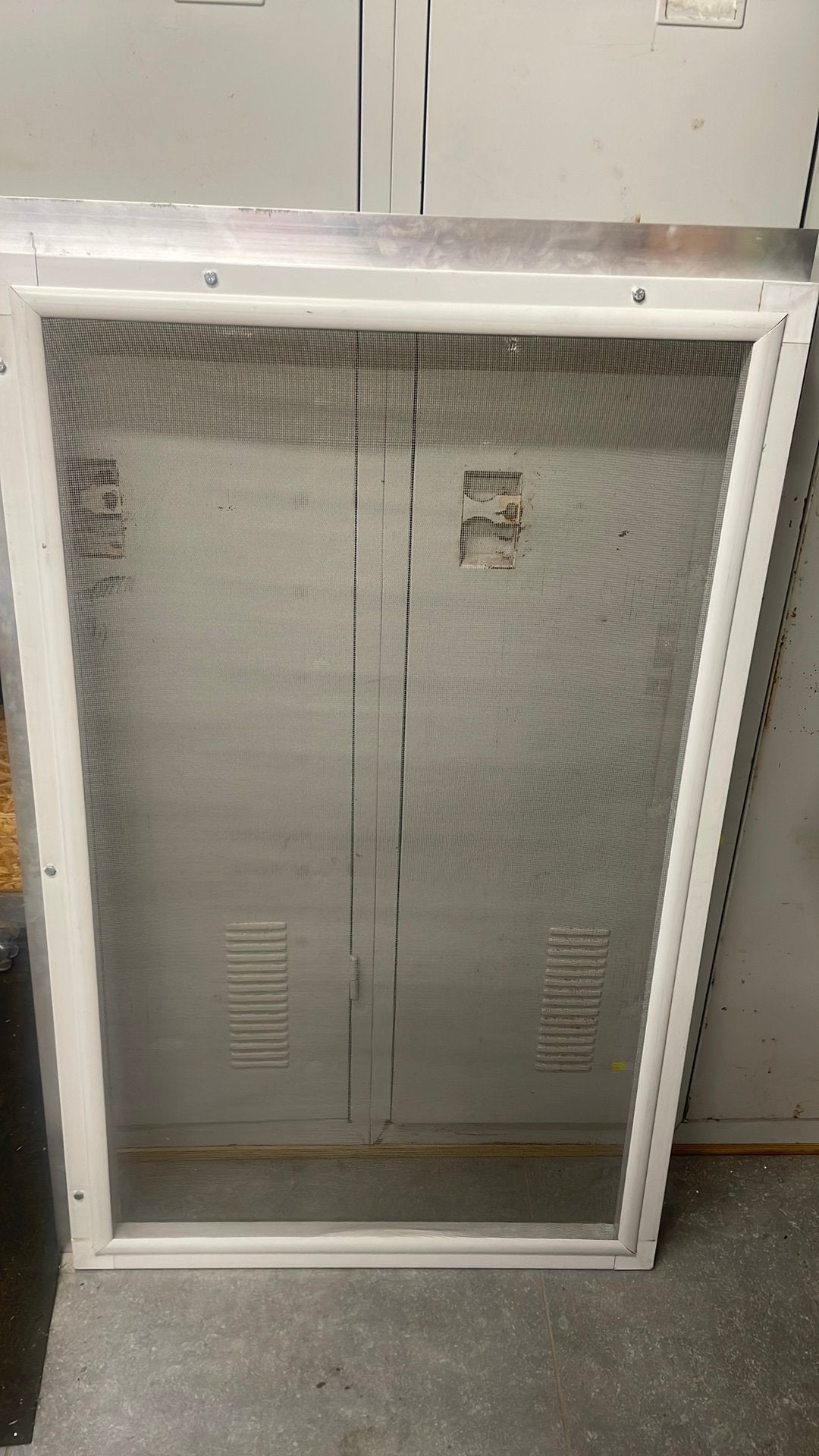 Vliegenraam, Doe-het-zelf en Bouw, Ophalen, Kunststof, Gebruikt, Minder dan 75 cm