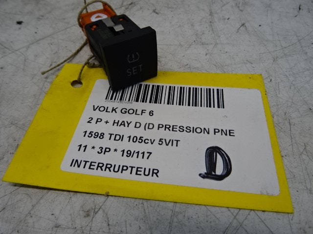 SCHAKELAAR Volkswagen Golf VI (5K1) (1K0927121B), Gebruikt, Volkswagen