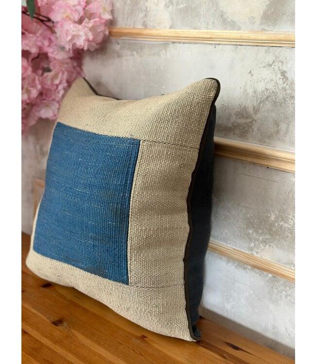 kelim kussens vintage ca 45x45 cm met vulling, Huis en Inrichting, Woonaccessoires | Kussens, Nieuw, Ophalen of Verzenden