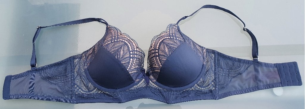 Mooie beha van Hunkemöller maat 80/95C, Kleding | Dames, Ondergoed en Lingerie, Hunkemöller, Ophalen of Verzenden, Blauw, BH