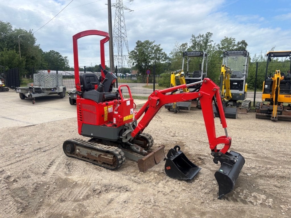 minigraver Bobcat E10Z, Ophalen, Graafmachine