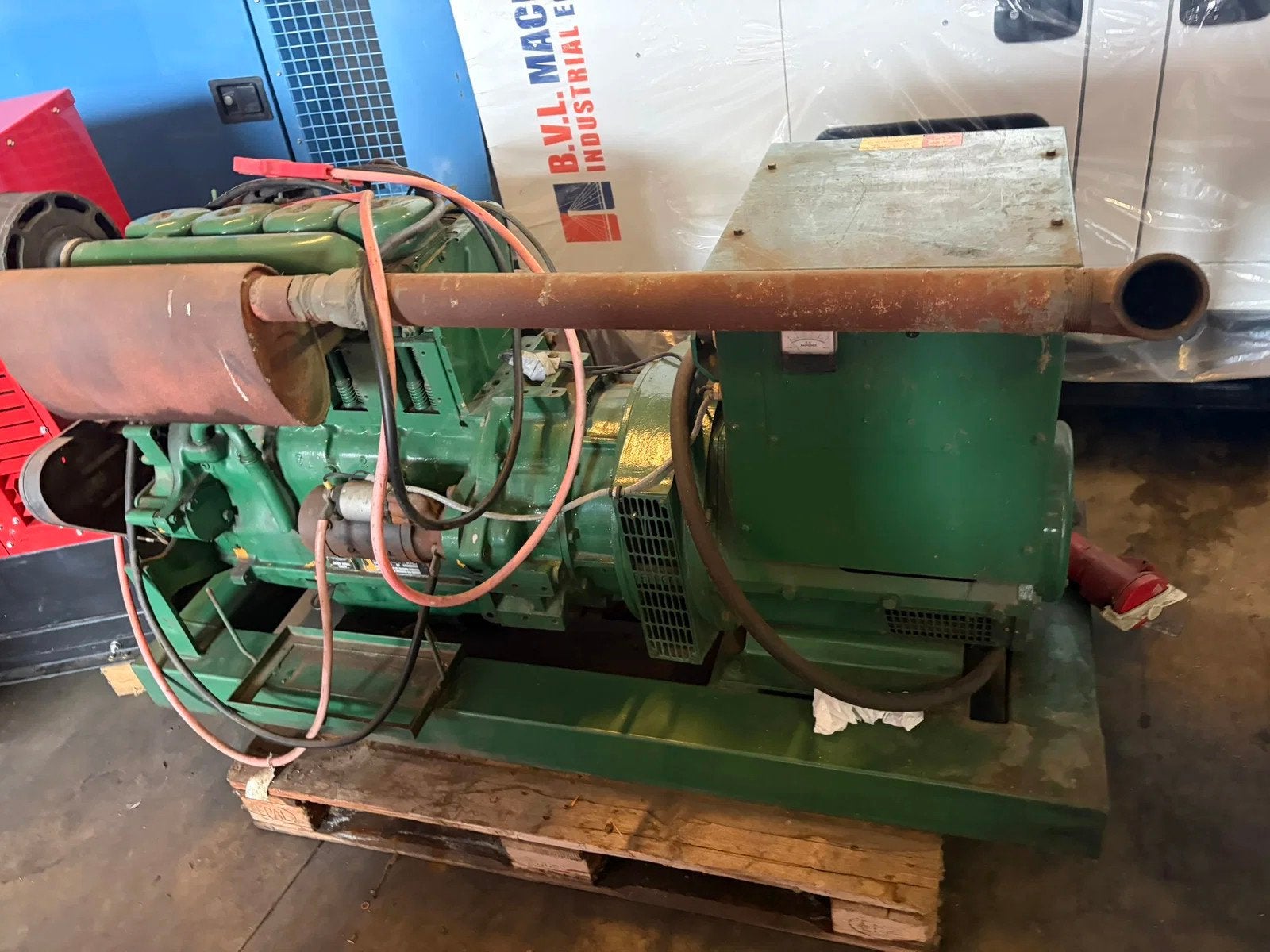 Deutz F4L912 40 kVA aggregaat generatorset