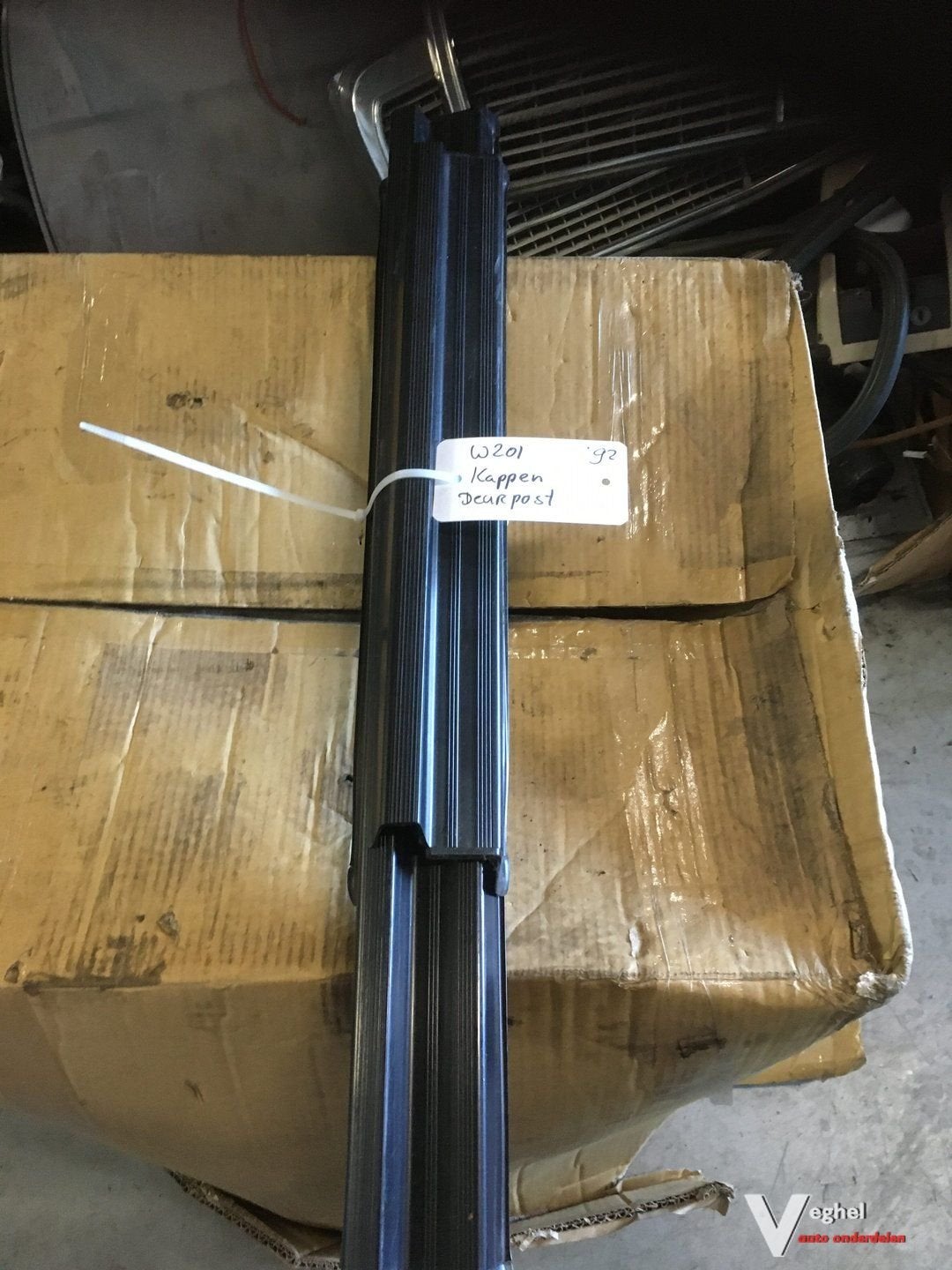 mercedes w201 190 sierlijsten set 4 stuks zwart, Autos : Pièces & Accessoires, Habitacle & Garnissage, -, Utilisé, -, -