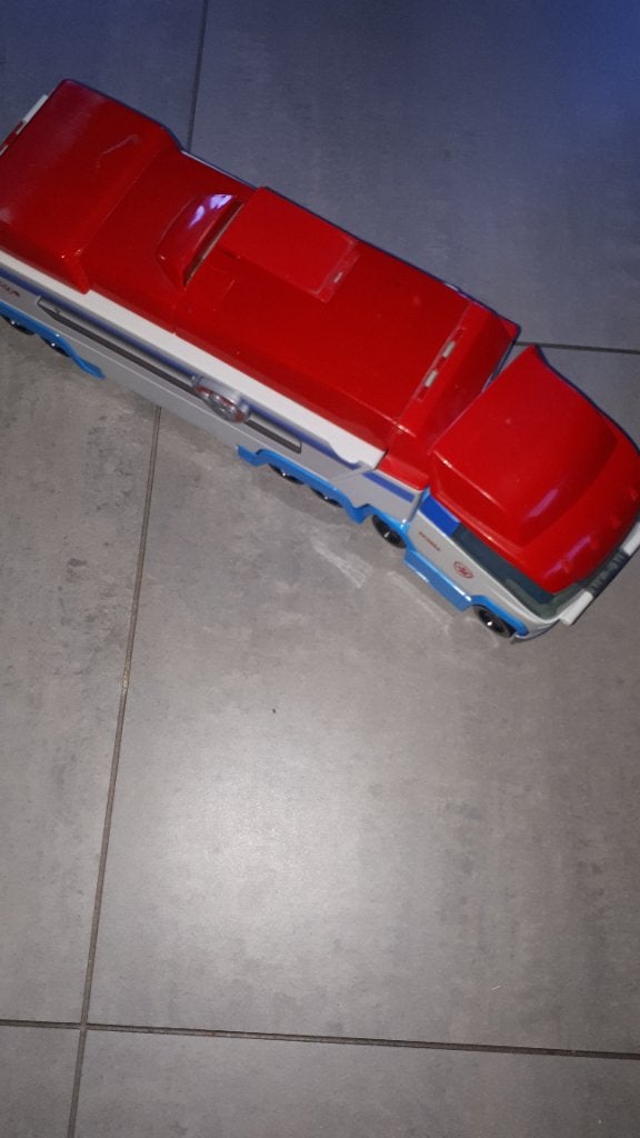 Paw patrol vrachtwagen, Enlèvement, Utilisé