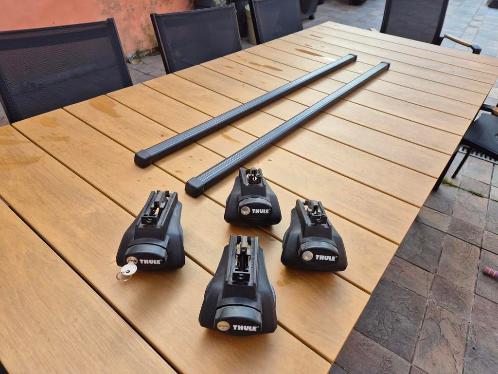 Kit barres de toit Thule, Enlèvement
