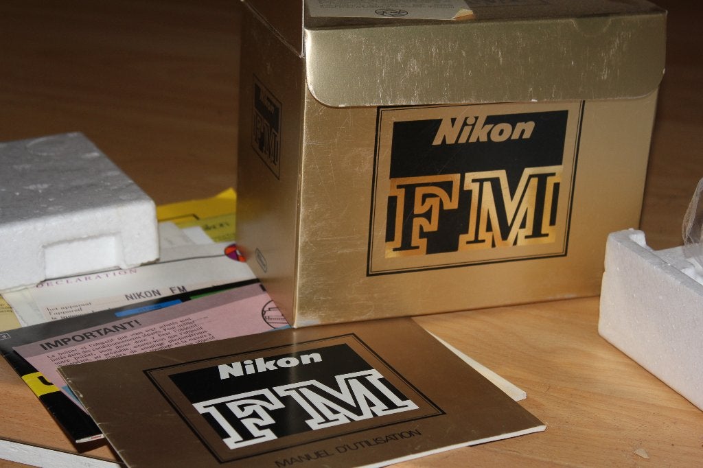 NIKON FM ARGENTIQUE, Enlèvement, Utilisé