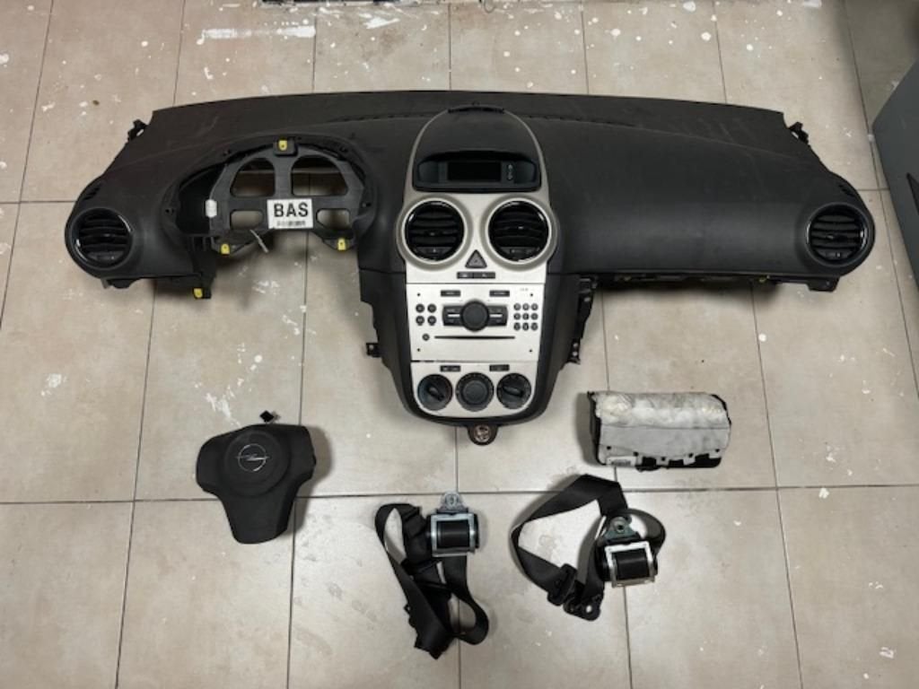 Opel Corsa D Dashboard Airbagset Compleet, Autos : Pièces & Accessoires, -, Opel, Utilisé, -