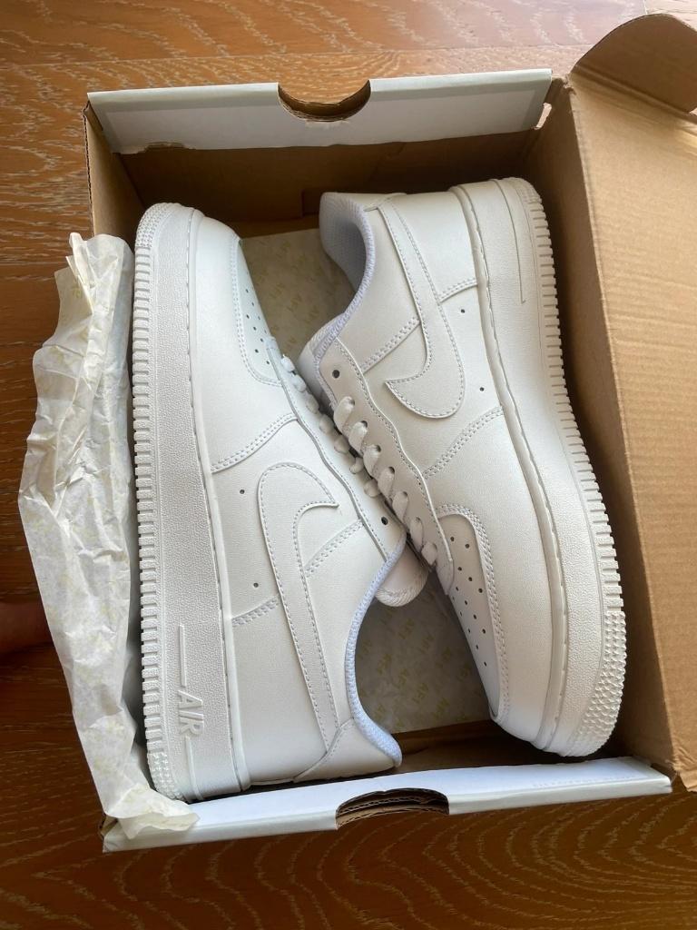 Nike Air Force 1 Blanc Taille 38, Neuf, Sneakers et Baskets, Blanc, Envoi