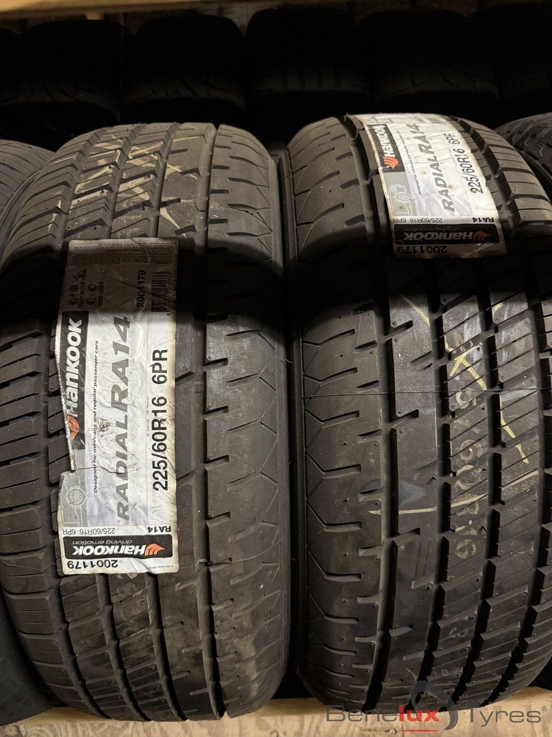 2x 225/60R16 Hankook RA14 6pr 225/60 R16 225/60/16 2256016, Auto-onderdelen, Banden en Velgen, -, Nieuw, Ophalen of Verzenden