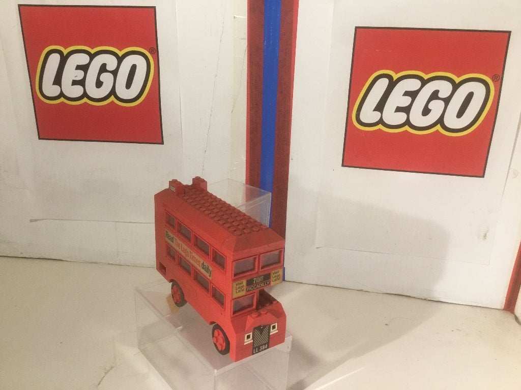 Lego London dubbeldekker 384 uit 1973, Gebruikt, Lego, Ophalen of Verzenden, Compleet