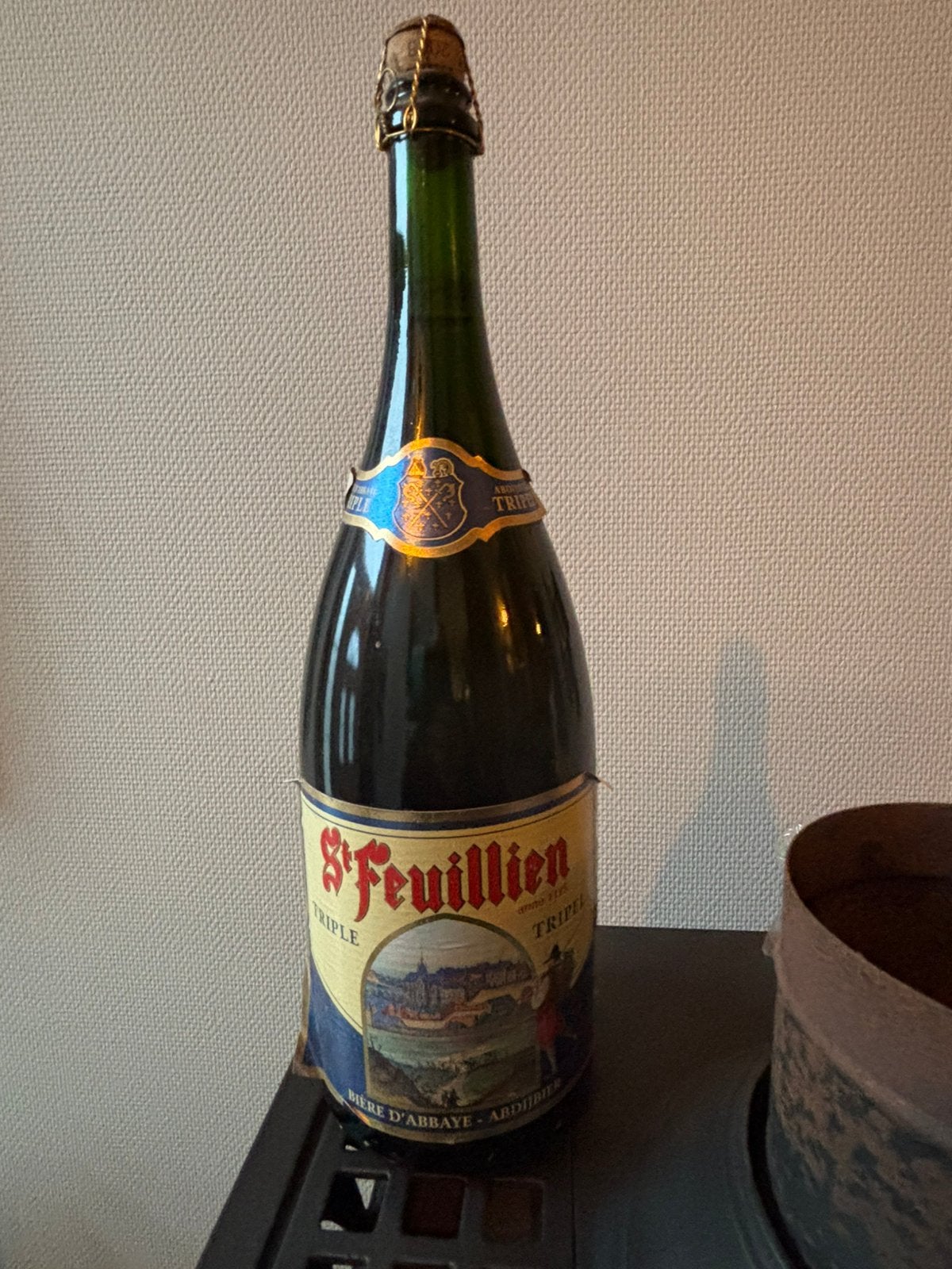 Saint Feuillien Triple 1,5 L, Collections, Enlèvement, Utilisé, Autres types, Pleine