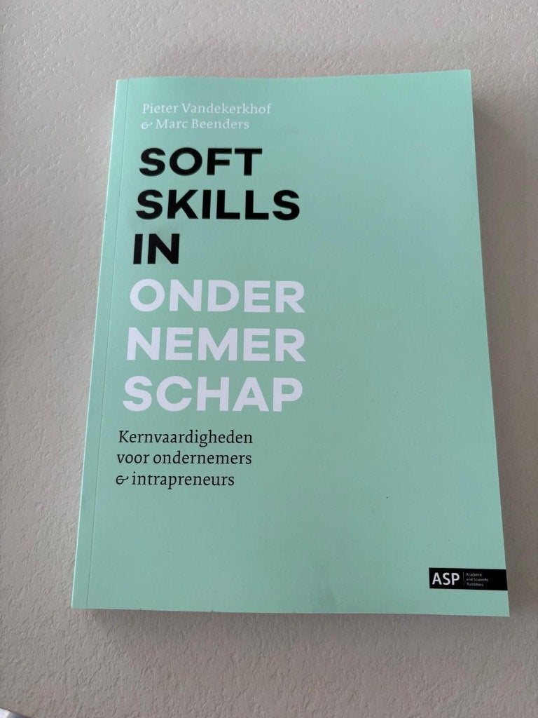 Soft skills in ondernemerschap boek, Boeken, Ophalen of Verzenden, Nieuw, Hogeschool