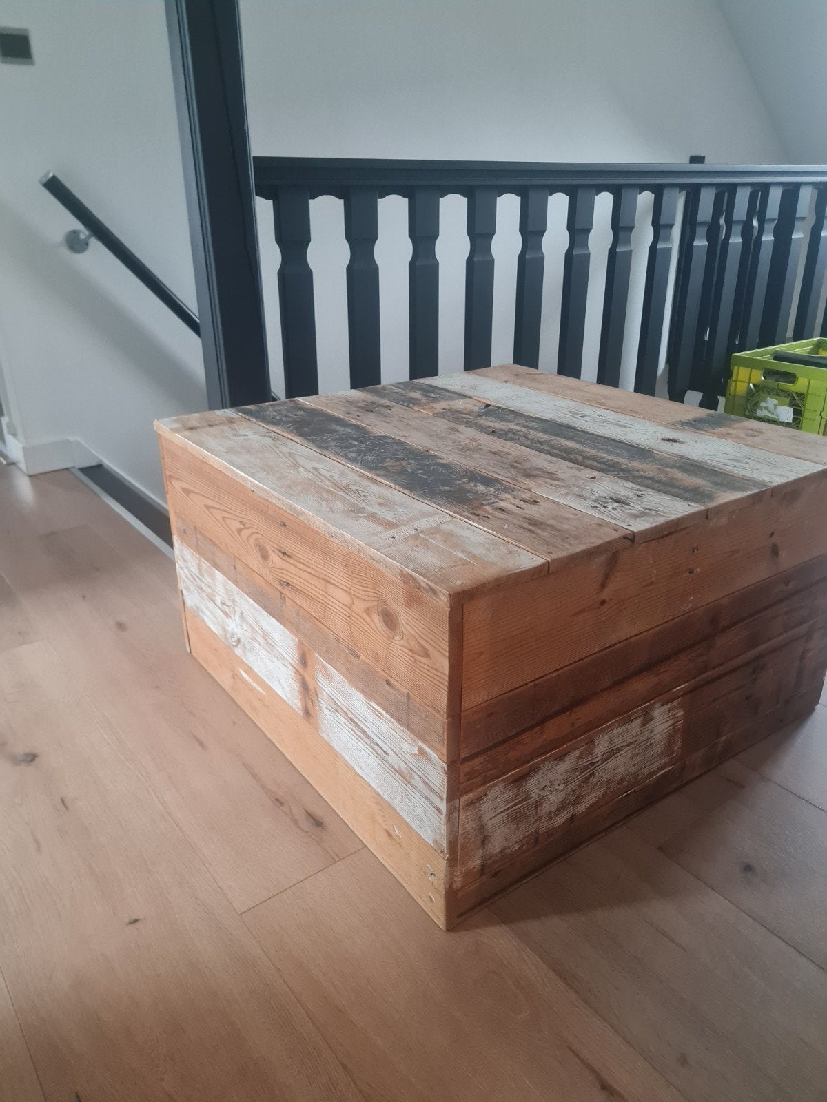 Salon tafel , stijgerhout, Ophalen, 50 tot 100 cm, Zo goed als nieuw, 75 tot 100 cm