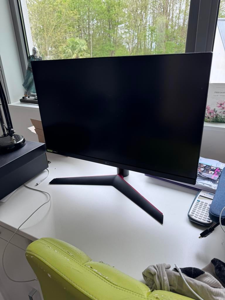 LG 27GL63T Gaming Monitor – 27” – 144Hz – Zeer Goede staat, Gaming, Réglable en hauteur, IPS, 1 à 2 ms