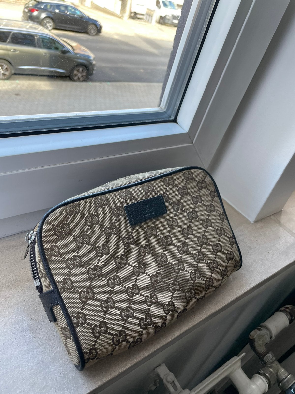 Gucci bananentas, Handtassen en Accessoires, Ophalen, Zo goed als nieuw, Beige, Overige merken