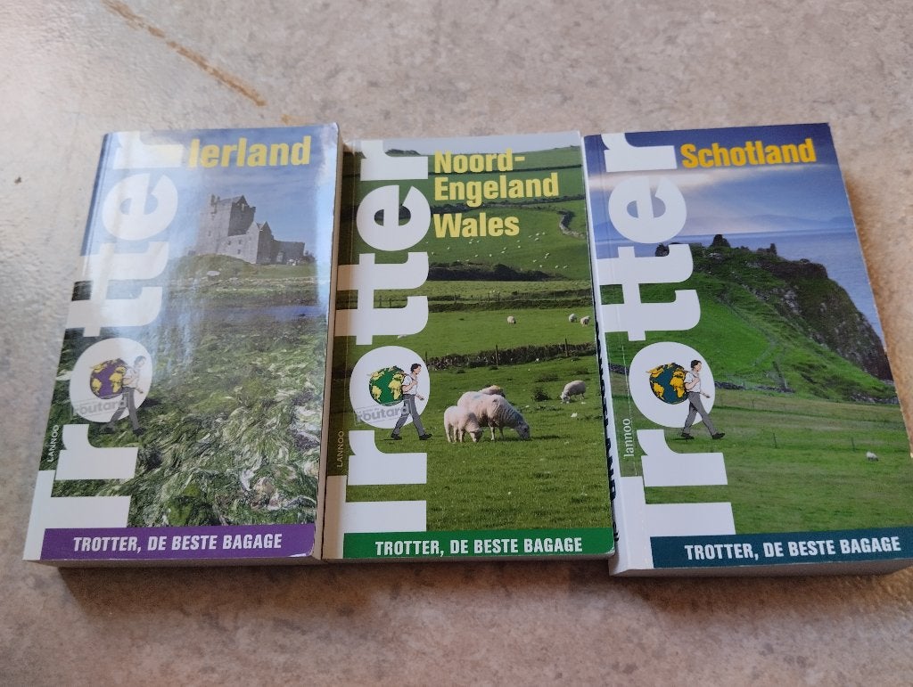 Trotter en boeken schotland wales england, Boeken, Ophalen of Verzenden, Zo goed als nieuw, Trotter