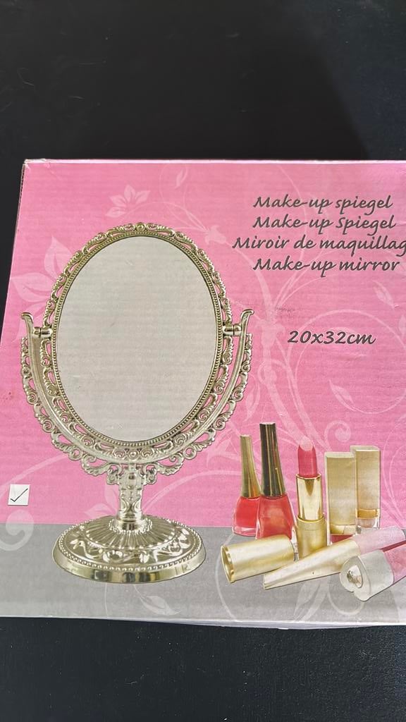 Spiegel, Handtassen en Accessoires, Uiterlijk | Cosmetica en Make-up, Ophalen of Verzenden, Nieuw