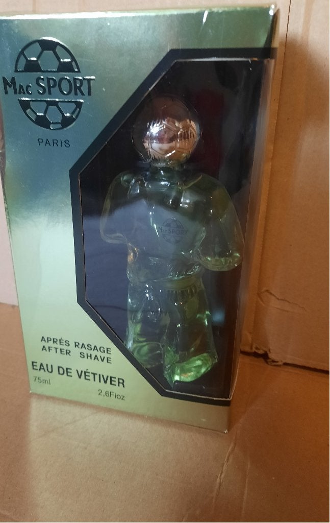 aftershave eau de vétiver 75ml Mac sport Paris splinternieuw, Handtassen en Accessoires, Ophalen of Verzenden, Nieuw