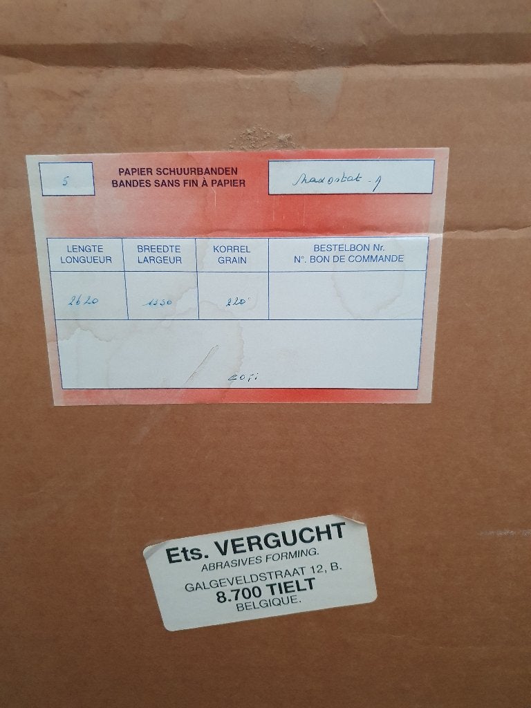 rol schuurpapier korrel 220, 5 stuks, Doe-het-zelf en Bouw, Gereedschap | Schuurmachines, Ophalen of Verzenden, Nieuw, Bandschuurmachine